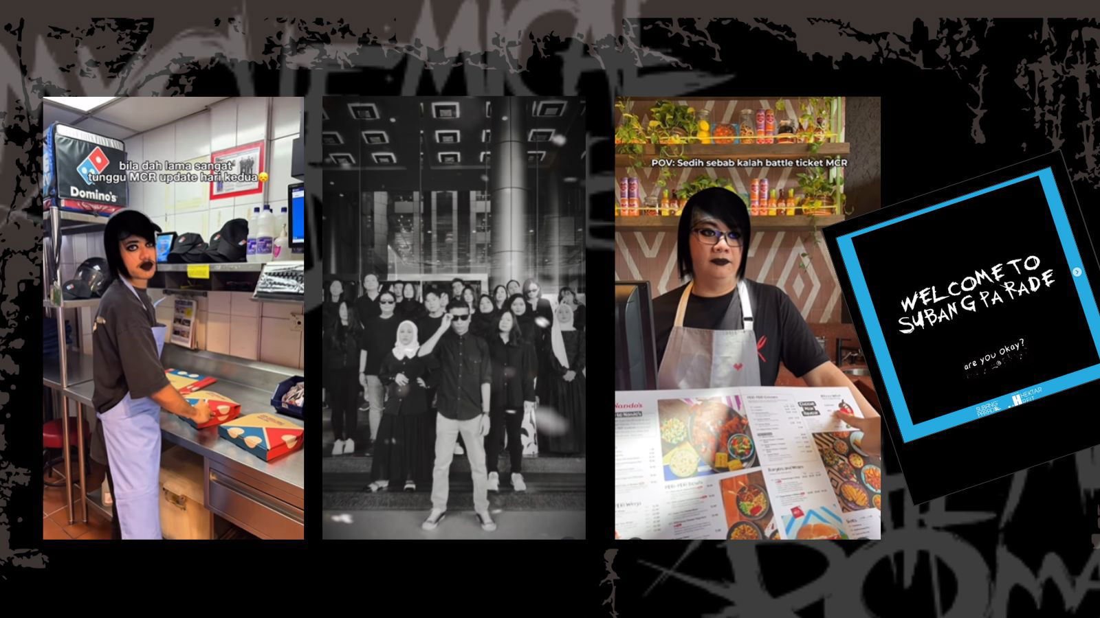 11 brands in Malaysia that channeled their inner emo for My Chemical Romance