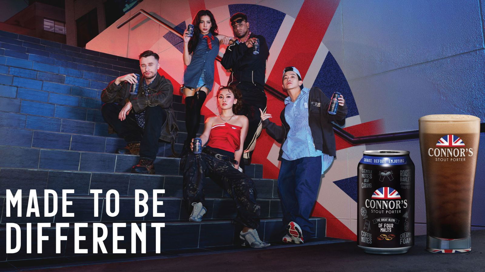 Connor’s Stout Porter breaks the mould with refreshed brand platform