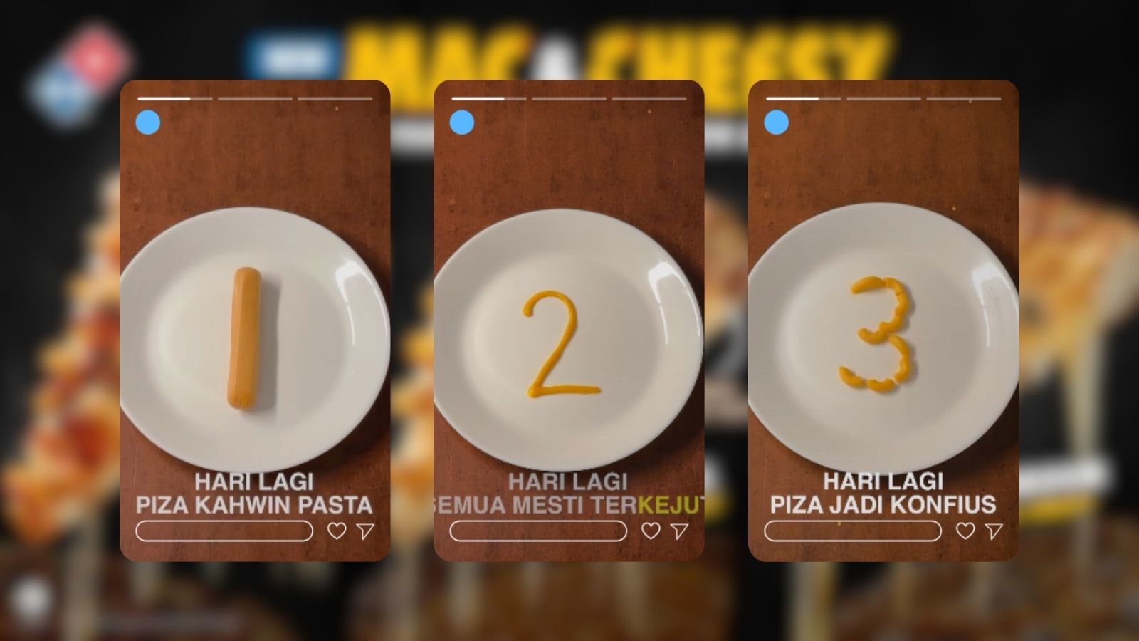 Domino's MY drops cryptic 'keju' teasers ahead of Mac & Cheesy pizza launch