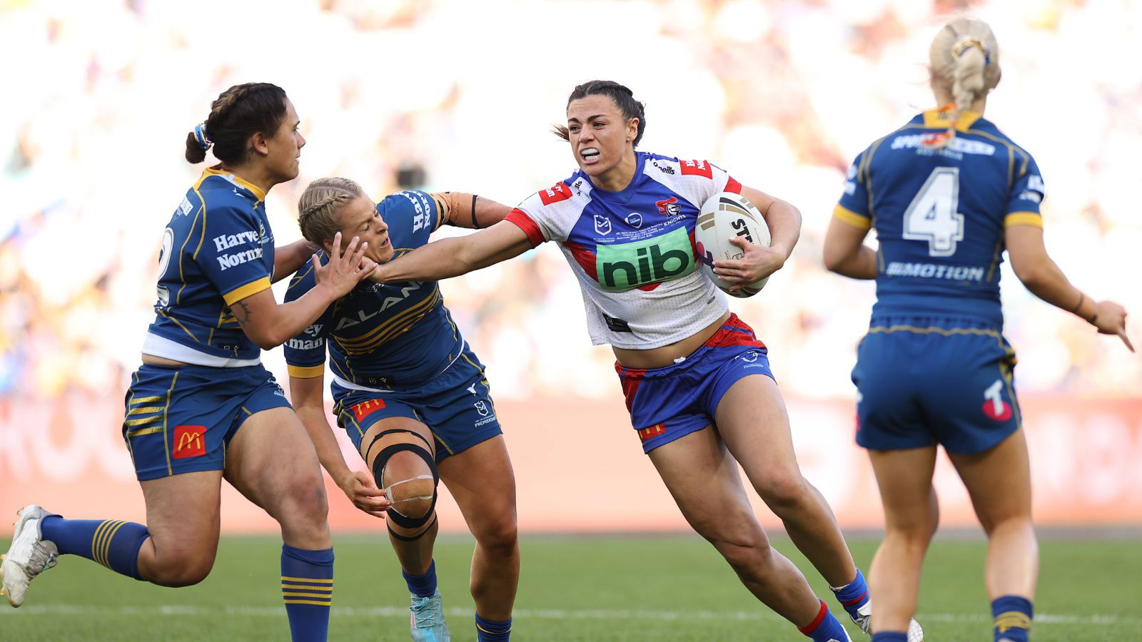 Harvey Norman, KFC and Westpac sign on as major sponsors for 2025 NRLW season on Foxtel