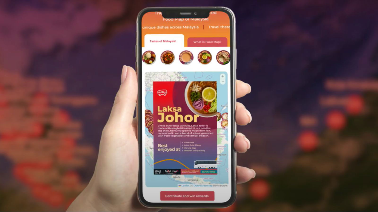 redBus serves up food map to whet travel appetites across Malaysia