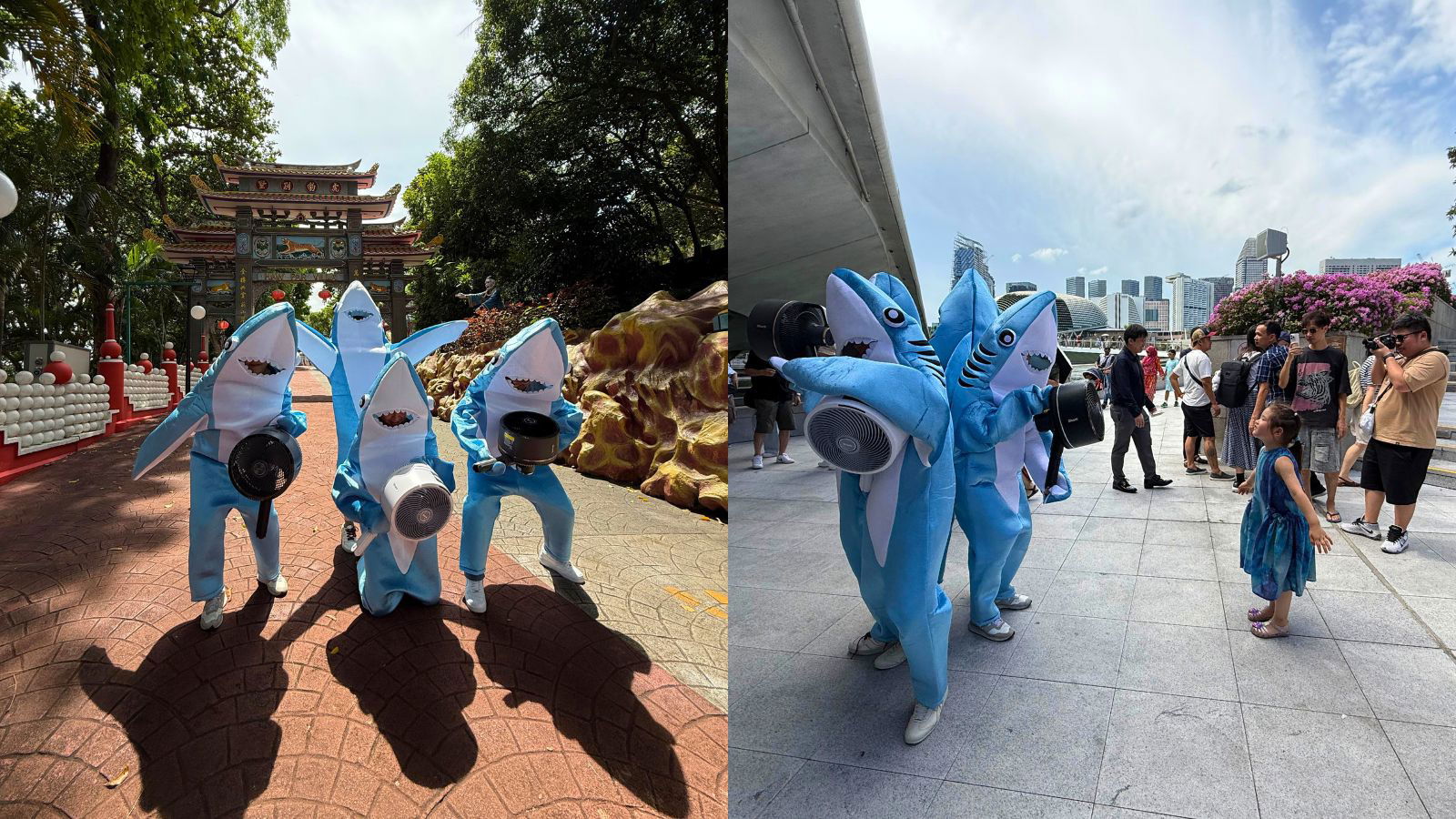 SharkNinja’s shark squad hits the streets to keep Singapore breezy