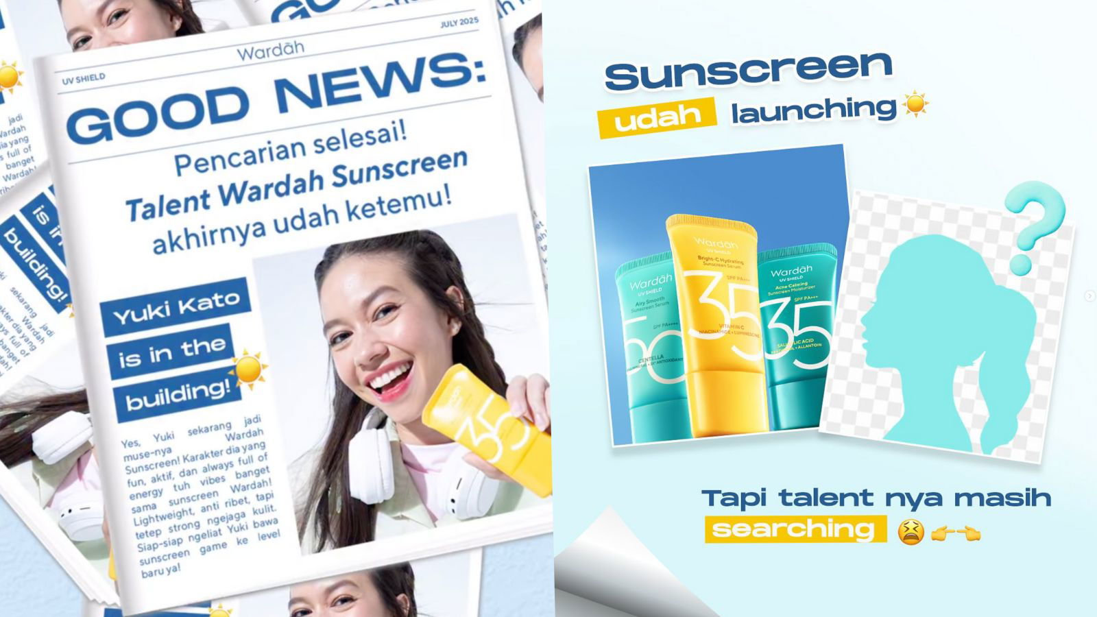 Wardah's faceless billboard sets stage for Yuki Kato reveal